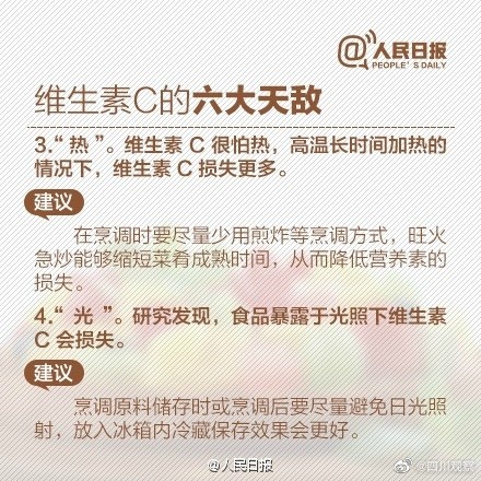 转发收藏！关于维生素C的三大误区