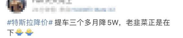 热搜第一！特斯拉大幅降价，有人懵了