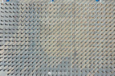 整整齐齐！这不是复制粘贴这是人民陆军