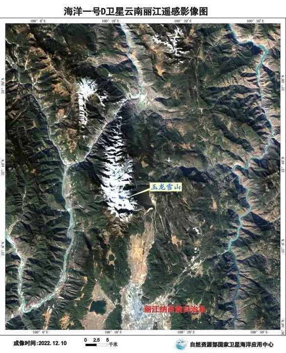 海洋卫星瞰祖国河山