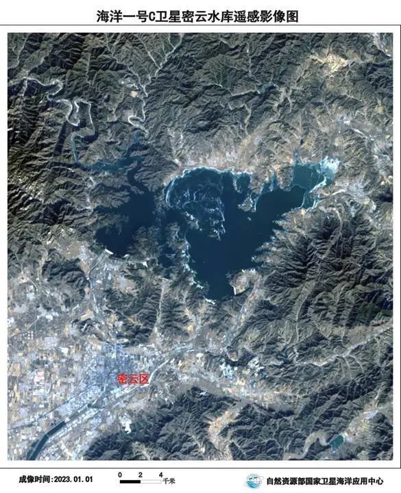 海洋卫星瞰祖国河山