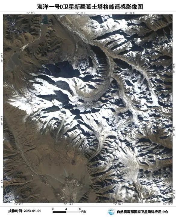 海洋卫星瞰祖国河山