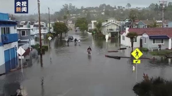 冬季风暴继续影响美国 极端天气短期内将持续袭击加州 冬季风暴继续影响美国 极端天气短期内将持续袭击加州