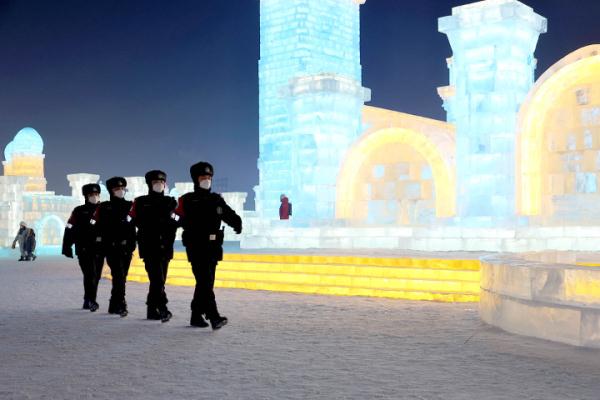 第39届中国·哈尔滨国际冰雪节，“冰城”公安在守护