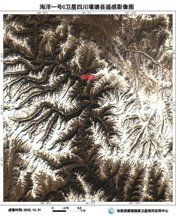 海洋卫星瞰祖国河山