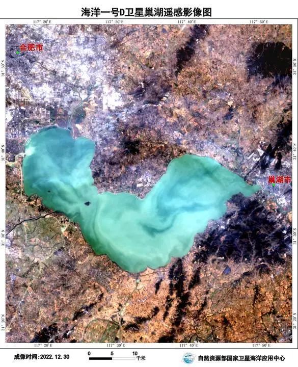 海洋卫星瞰祖国河山