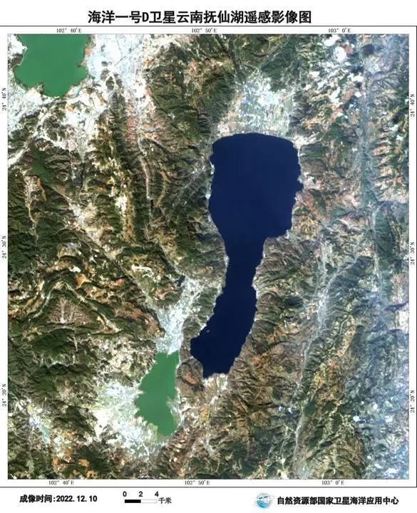 海洋卫星瞰祖国河山