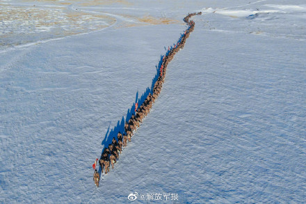 零下35℃!来一场说走就走的雪地拉练 零下35℃!来一场说走就走的雪地拉练