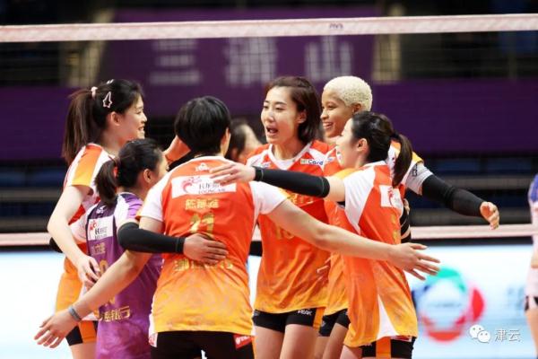 联赛第十五冠！天津女排！