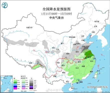 中东部将现12到16度剧烈降温 中东部将现12到16度剧烈降温