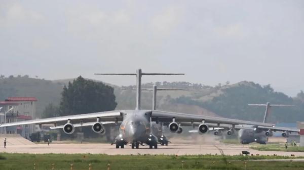 运-20开训!遭遇空中湍流…… 运-20开训!遭遇空中湍流……