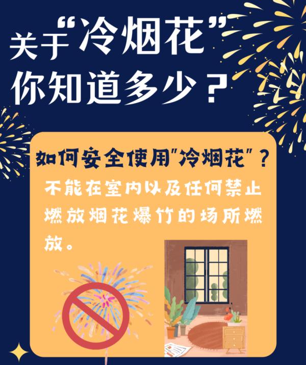 关于禁放的“冷烟花”,你了解多少? 关于禁放的“冷烟花”,你了解多少?