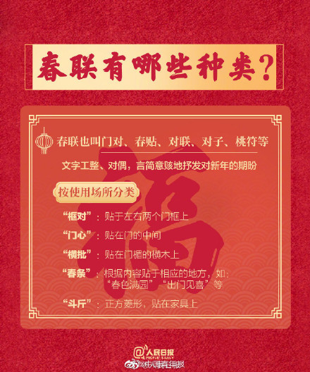 过年福字和春联怎么贴？