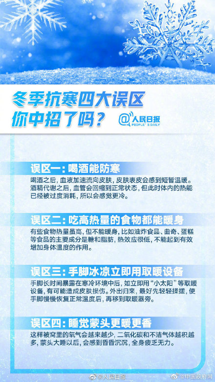 今年首个寒潮来袭!收好冬季保暖攻略 今年首个寒潮来袭!收好冬季保暖攻略