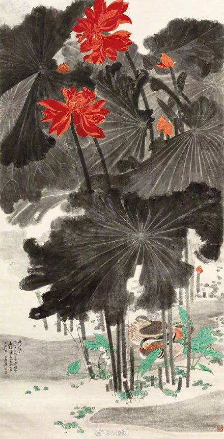 张大千山水画欣赏(十) - 大千绘事- 张大千唯一授权官方网站