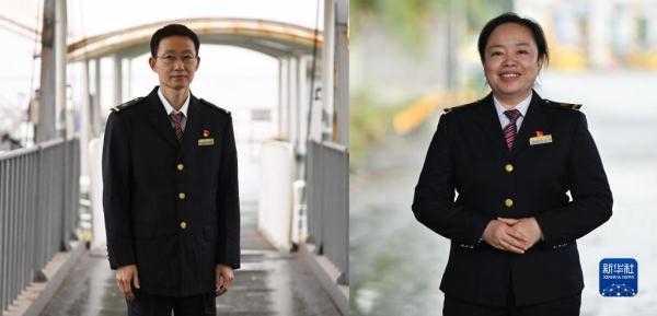 新华全媒+丨跨越琼州海峡的春运爱情——隔海相望的“班长夫妻”