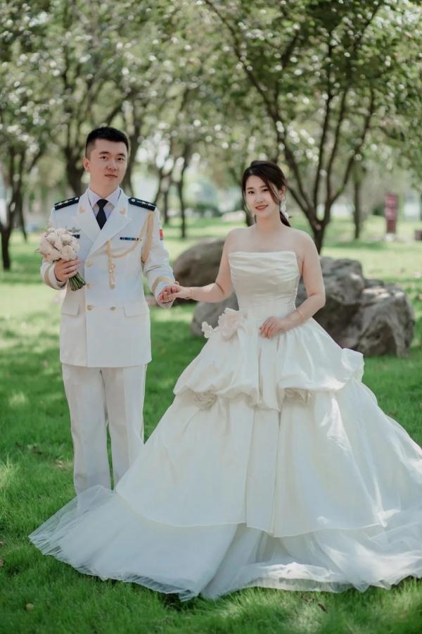 这12对军人的结婚照，都太好看！
