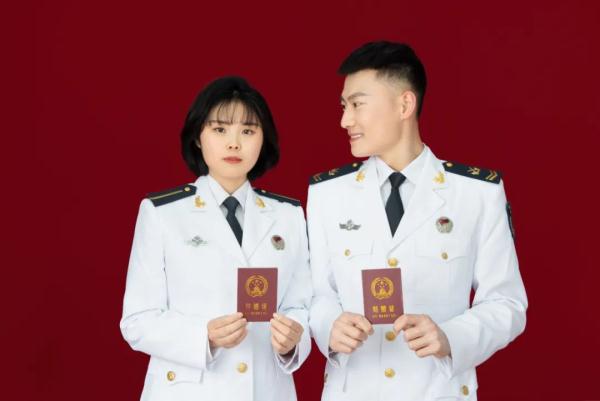 这12对军人的结婚照，都太好看！