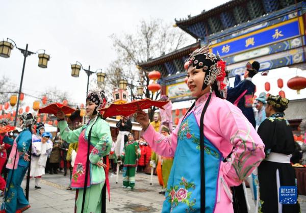 新春走基层丨陕西西安：传统民俗迎新春