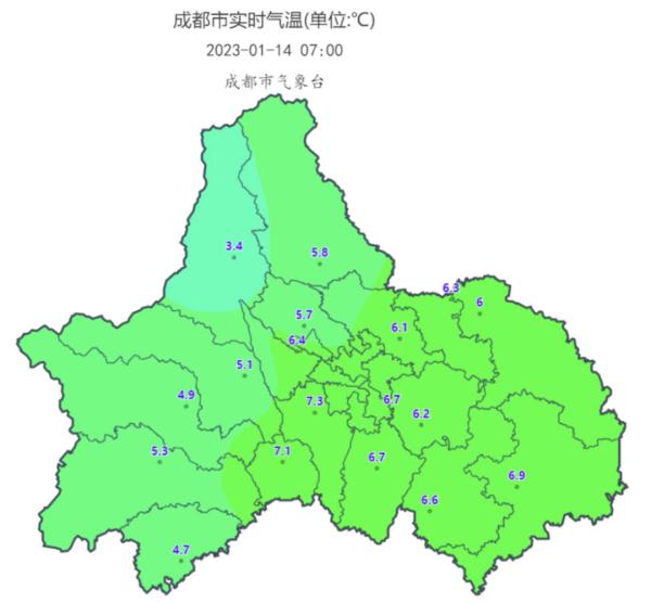 最低-1℃！成都主城区大概率会下雪→