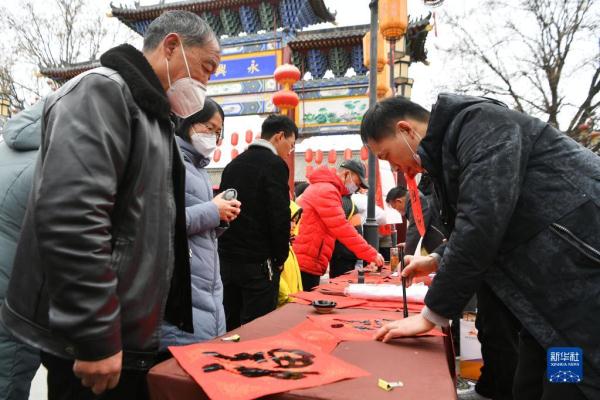 新春走基层丨陕西西安：传统民俗迎新春