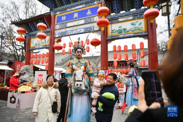 新春走基层丨陕西西安：传统民俗迎新春