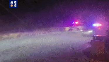 受降雪影响 沪陕高速陕西蓝田段发生拥堵 正陆续放行