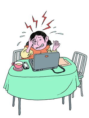 肝气失调 也会导致偏头痛