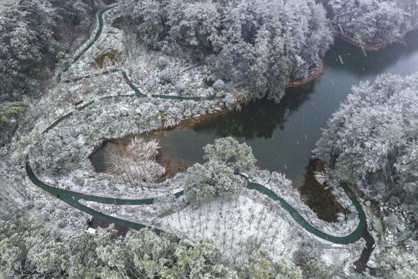 重庆中心城区出现罕见降雪天气 重庆中心城区出现罕见降雪天气