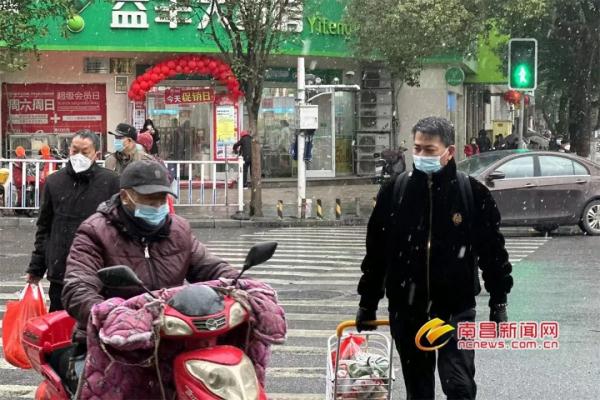 刚刚！江西多地下雪！