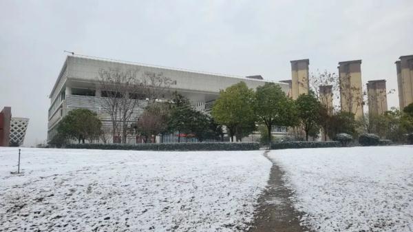 下雪了！荆州的雪景真美
