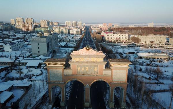 “华夏东极”冬韵