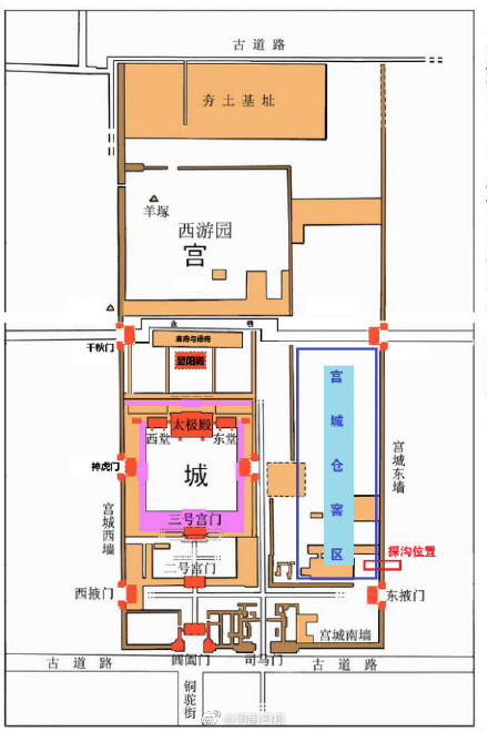 汉魏洛阳城遗址发现北魏皇家府库仓窖
