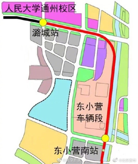 北京地铁6号线南延段开建！增设东小营南站