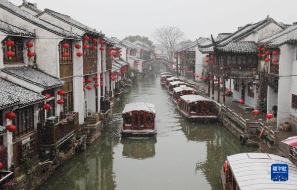 雪润大地 景色如画 雪润大地 景色如画
