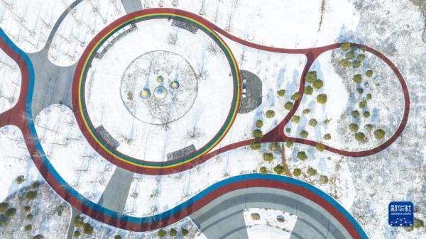 雪润大地 景色如画 雪润大地 景色如画