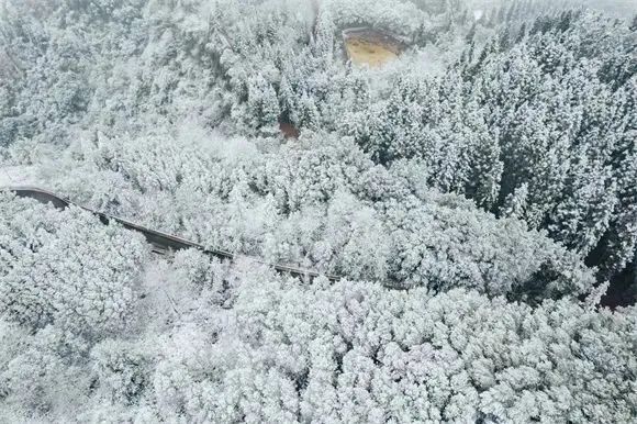 重庆雪景美图来袭！请查收～