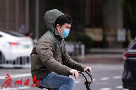 广州明天转晴冷模式 明日早晨将现本次降温过程最低气温