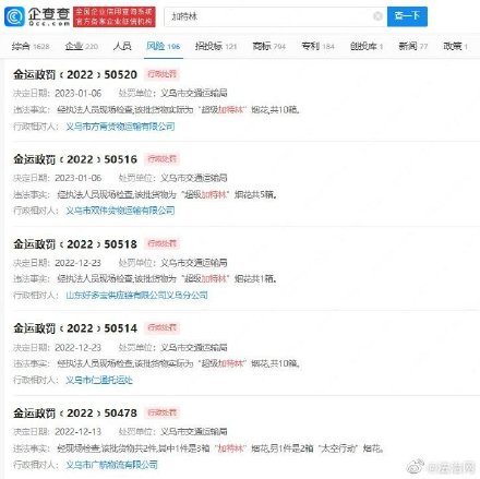 义乌多家公司违规运输加特林烟花被罚