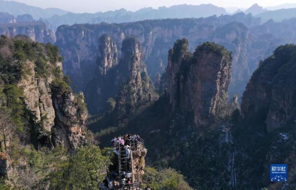 湖南张家界：春节将至 旅游升温
