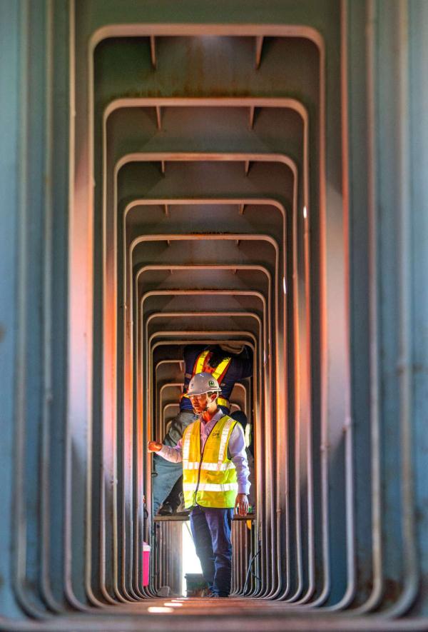 中泰铁路建设者：坚守岗位迎新春