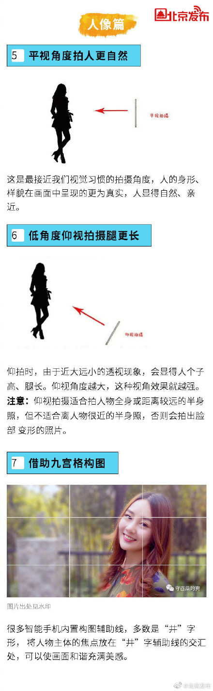 18个超实用手机摄影技巧