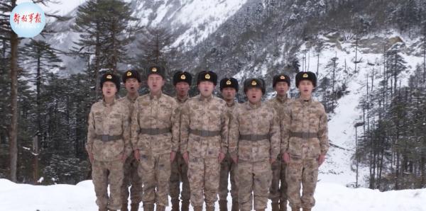 硬核祝福送上!人民子弟兵给大家拜年啦 硬核祝福送上!人民子弟兵给大家拜年啦