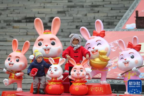 镜头里的中国年：兔年拍“兔”