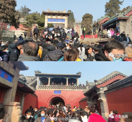 人人人！春节期间多地景区紧急限流