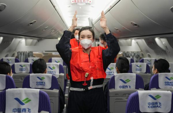 C919这样“过年”！ 将迎兔年第一飞