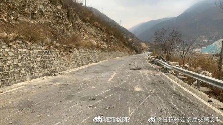 甘孜泸定道路已全部抢通！