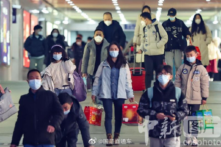 长三角铁路迎来春节假期返程客流