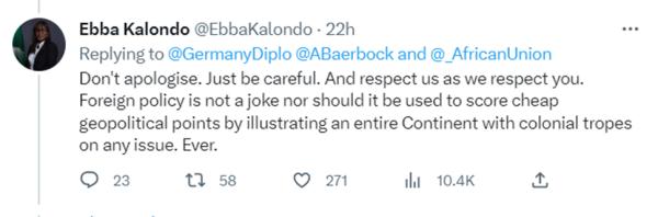 德国外交部用“豹子”符号讽刺俄外长访非,引发非盟方面不满后道歉 德国外交部用“豹子”符号讽刺俄外长访非,引发非盟方面不满后道歉