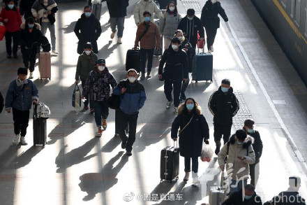 长三角铁路迎来春节假期返程客流